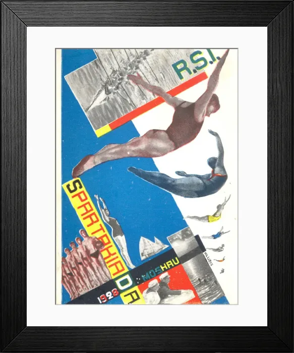 Framed Print : Moskau Spartakiada, 1928, 1928. Artist: Klutsis, Gustav (1895-1938) Framed Print : Moskau Spartakiada, 1928, 1928. Artist: Klutsis, Gustav (1895-1938)