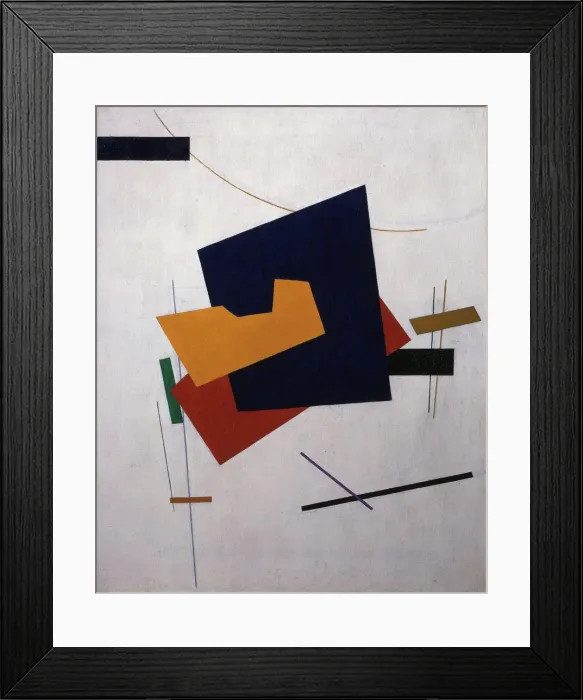 Framed Print : Suprematism, before 1916. Artist: Klyun, Ivan Vassilyevich (1873-1942) Framed Print : Suprematism, before 1916. Artist: Klyun, Ivan Vassilyevich (1873-1942)