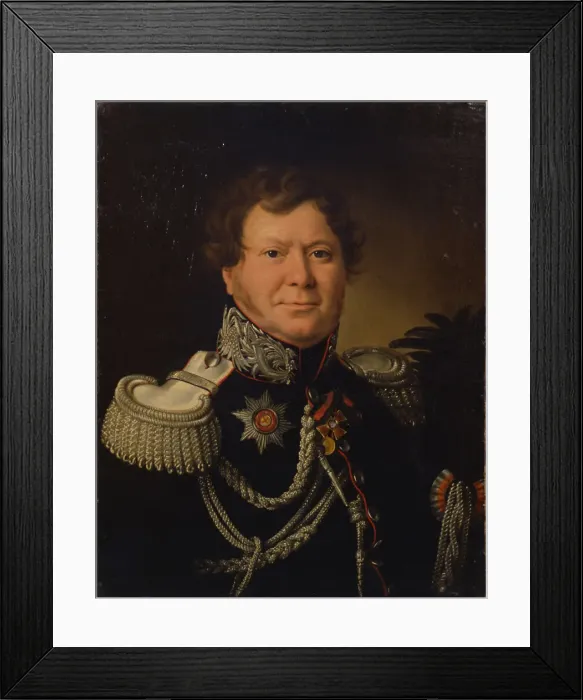 Framed Print : Portrait of General Nikolay Nikolayevich Muravyov (1768-1840) Framed Print : Portrait of General Nikolay Nikolayevich Muravyov (1768-1840)