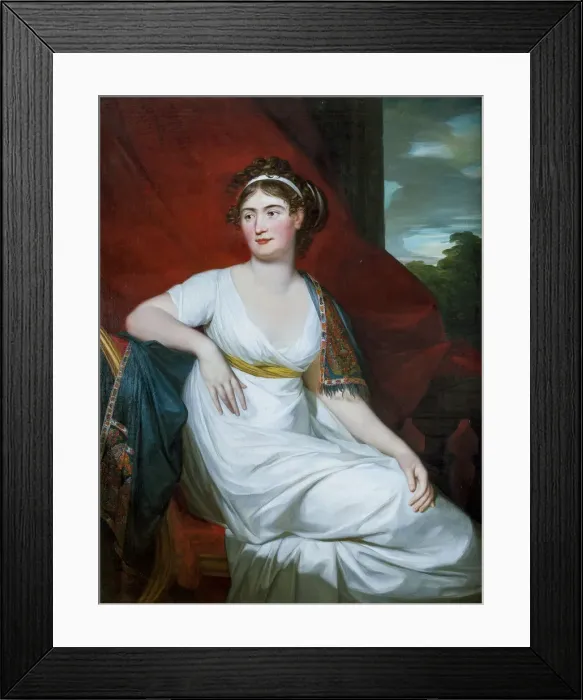 Framed Print : Portrait of Countess Tatyana Vasilyevna Yusupova, nee von Engelhardt (1769-1841) Framed Print : Portrait of Countess Tatyana Vasilyevna Yusupova, nee von Engelhardt (1769-1841)