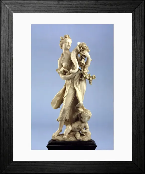 Framed Print : Flora as Allegory of Spring Framed Print : Flora as Allegory of Spring