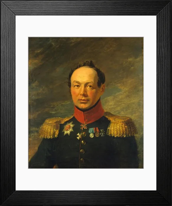 Framed Print : Portrait of Ivan Alexandrovich Nabokov (1787-1852) Framed Print : Portrait of Ivan Alexandrovich Nabokov (1787-1852)