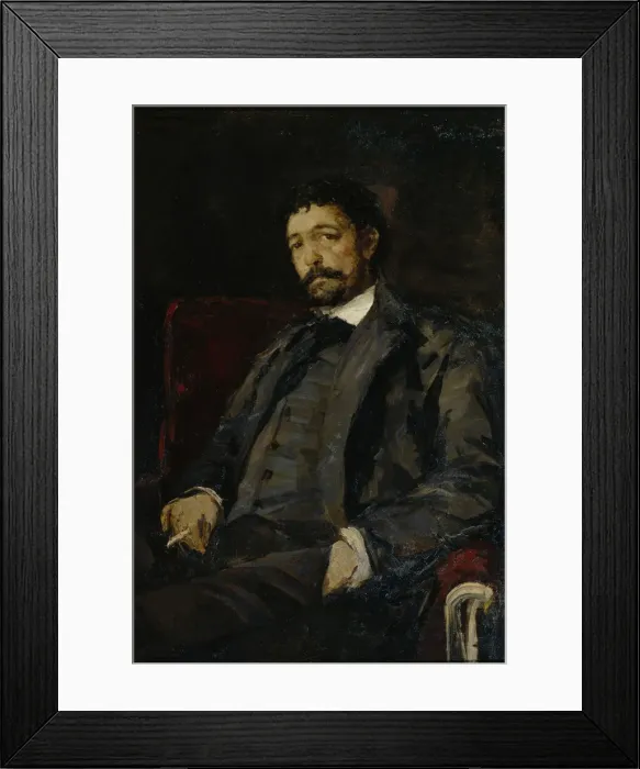 Framed Print : Portrait of the opera singer Angelo Masini (1844-1926). Artist: Korovin, Konstantin Alexeyevich (1861-1939) Framed Print : Portrait of the opera singer Angelo Masini (1844-1926). Artist: Korovin, Konstantin Alexeyevich (1861-1939)