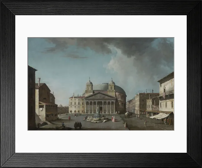 Framed Print : View of the Pantheon in Rome Framed Print : View of the Pantheon in Rome