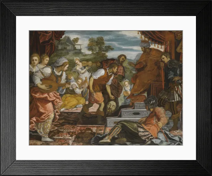 Framed Print : The Triumph of David Framed Print : The Triumph of David