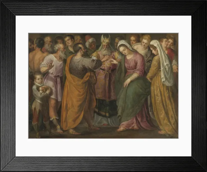Framed Print : The Marriage of Mary and Joseph Framed Print : The Marriage of Mary and Joseph