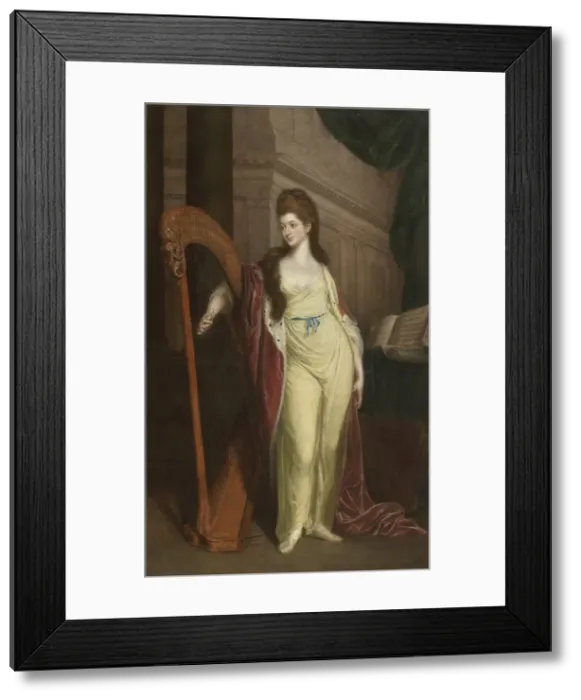 Framed Print : Portrait of Elizabeth, Baroness Craven (1750-1828), Later Margravine of Brandenburg-Ansbach Framed Print : Portrait of Elizabeth, Baroness Craven (1750-1828), Later Margravine of Brandenburg-Ansbach