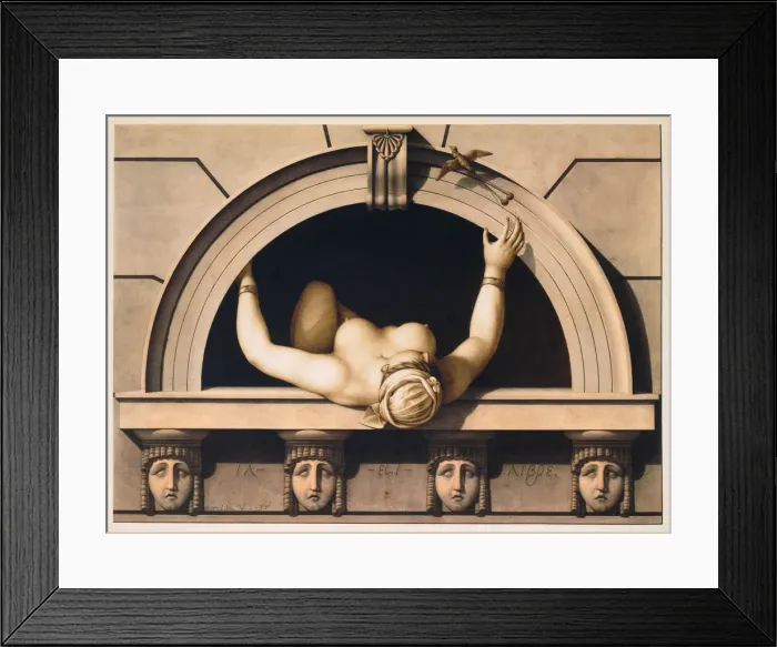 Framed Print : He Is Free (Il est libre) Framed Print : He Is Free (Il est libre)