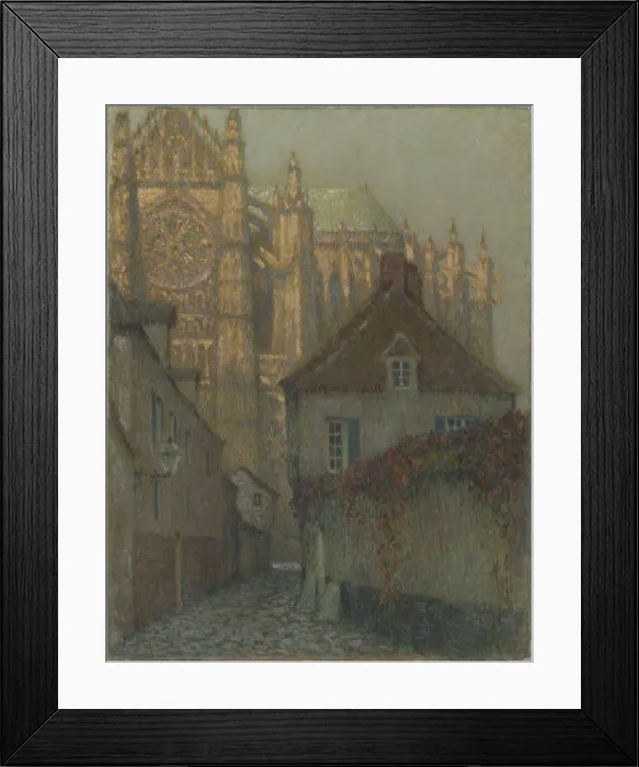 Framed Print : The Beauvais Cathedral at sunset Framed Print : The Beauvais Cathedral at sunset