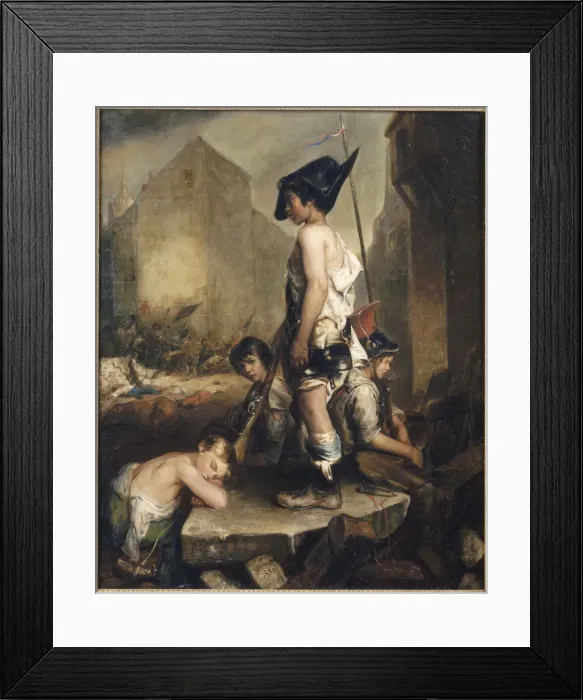 Framed Print : The Little Patriots Framed Print : The Little Patriots