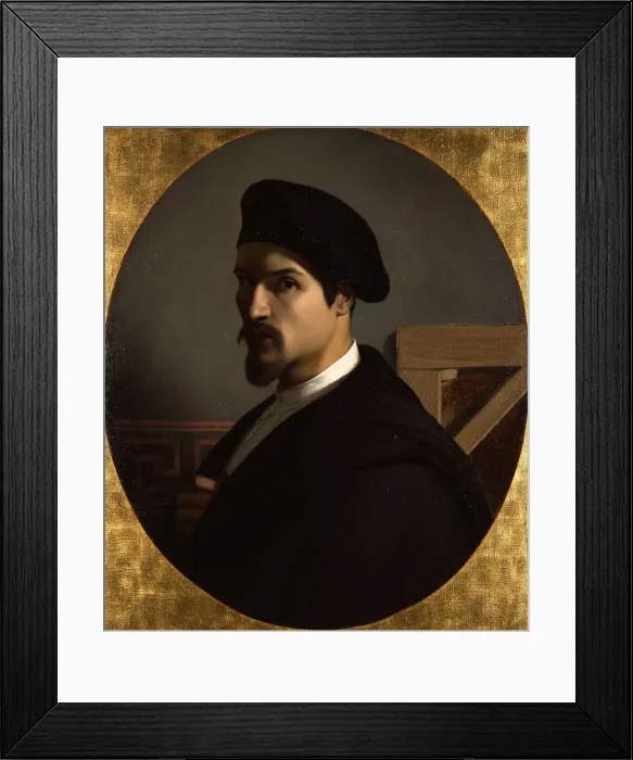 Framed Print : Self-portrait Framed Print : Self-portrait