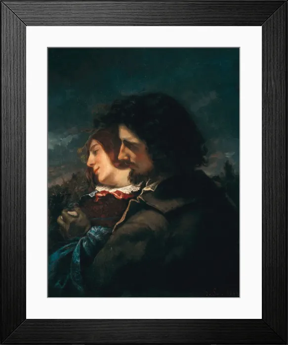 Framed Print : Lovers in the Countryside (Les Amants dans la campagne) Framed Print : Lovers in the Countryside (Les Amants dans la campagne)