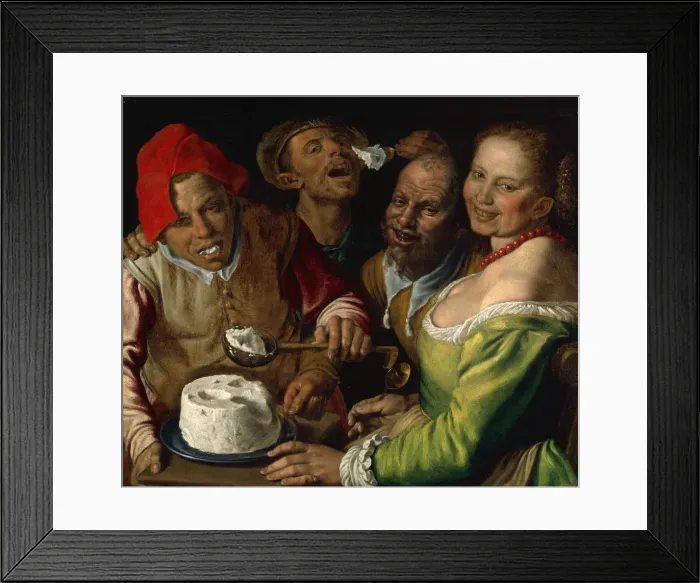 Framed Print : The Ricotta Eaters Framed Print : The Ricotta Eaters