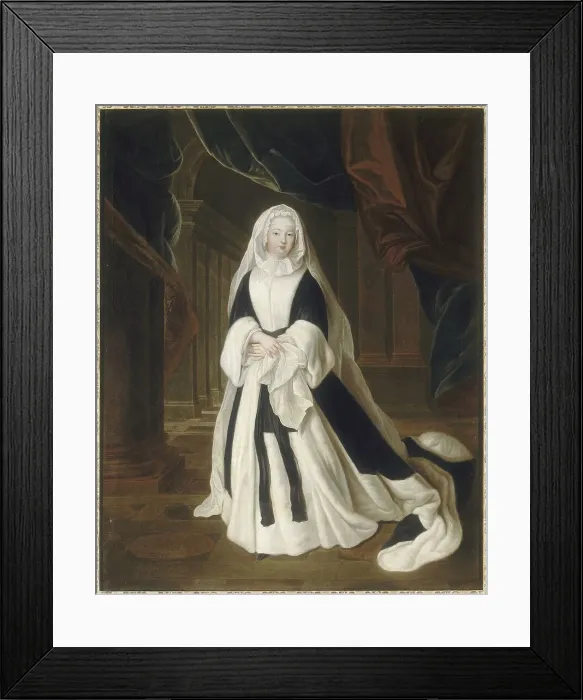 Framed Print : Louise Francoise de Bourbon (1673-1743), Mademoiselle de Nantes Framed Print : Louise Francoise de Bourbon (1673-1743), Mademoiselle de Nantes