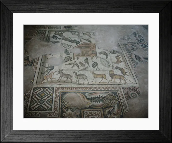 Framed Print : Noahs Ark. Found in the Collection of Misis Mozaik Muzesi Framed Print : Noahs Ark. Found in the Collection of Misis Mozaik Muzesi