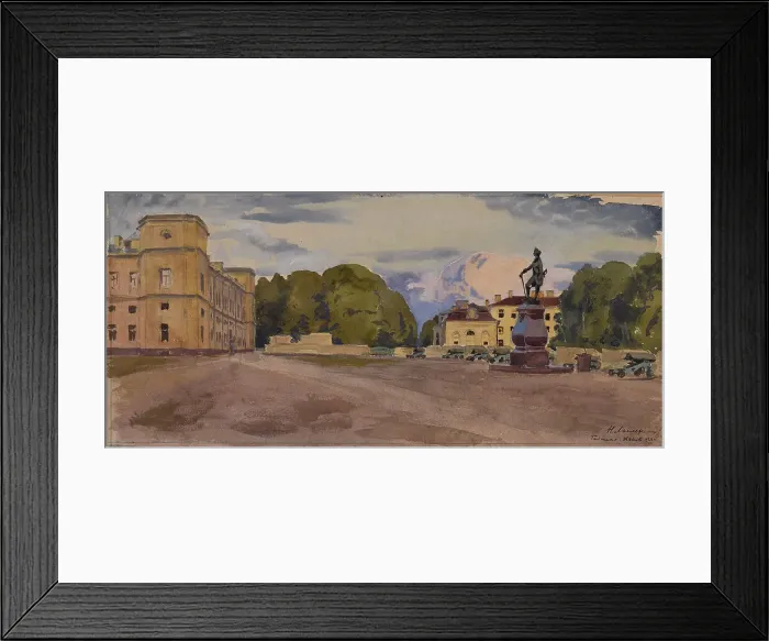 Framed Print : Gatchina Palace, 1924. Artist: Lanceray (Lansere), Nikolai Evgenyevich (1879-1942) Framed Print : Gatchina Palace, 1924. Artist: Lanceray (Lansere), Nikolai Evgenyevich (1879-1942)