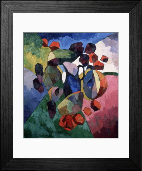 Framed Print : Blue jug and fruits, 1913. Artist: Lentulov, Aristarkh Vasilyevich (1882-1943) Framed Print : Blue jug and fruits, 1913. Artist: Lentulov, Aristarkh Vasilyevich (1882-1943)