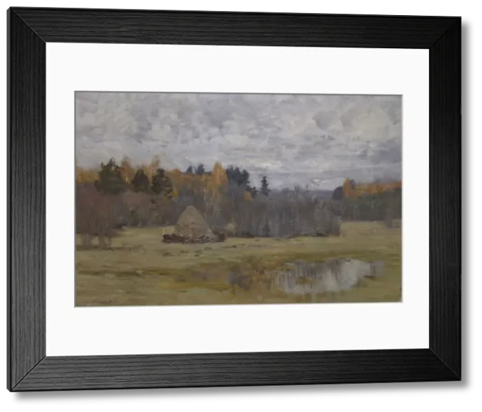 Framed Print : Late Autumn, 1894. Artist: Levitan, Isaak Ilyich (1860-1900) Framed Print : Late Autumn, 1894. Artist: Levitan, Isaak Ilyich (1860-1900)