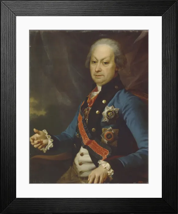 Framed Print : Portrait of Alexey Melgunov (1722-1788), 1790. Artist: Levitsky, Dmitri Grigorievich (1735-1822) Framed Print : Portrait of Alexey Melgunov (1722-1788), 1790. Artist: Levitsky, Dmitri Grigorievich (1735-1822)