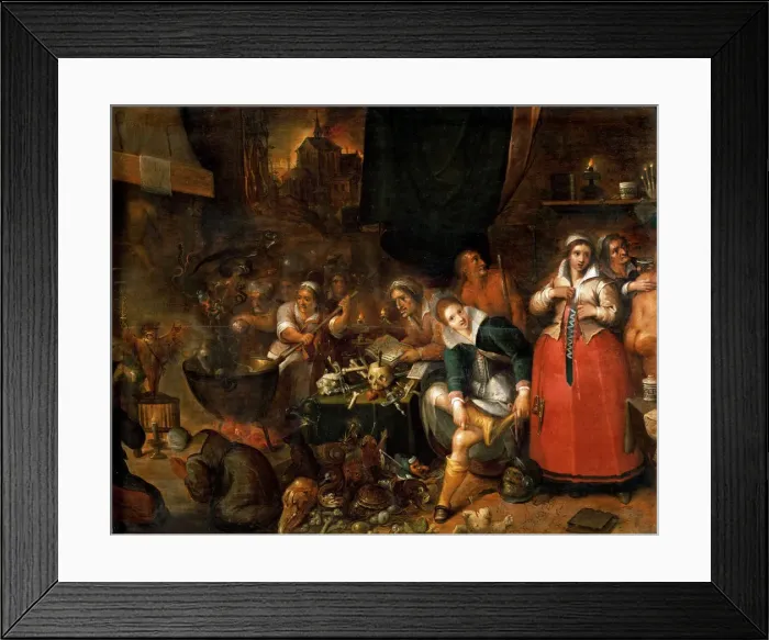 Framed Print : The Witches Kitchen Framed Print : The Witches Kitchen