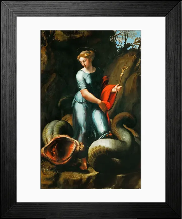 Framed Print : Saint Margaret Framed Print : Saint Margaret