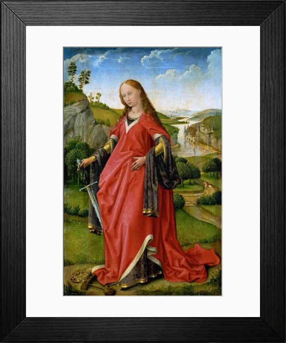 Framed Print : Saint Catherine Framed Print : Saint Catherine