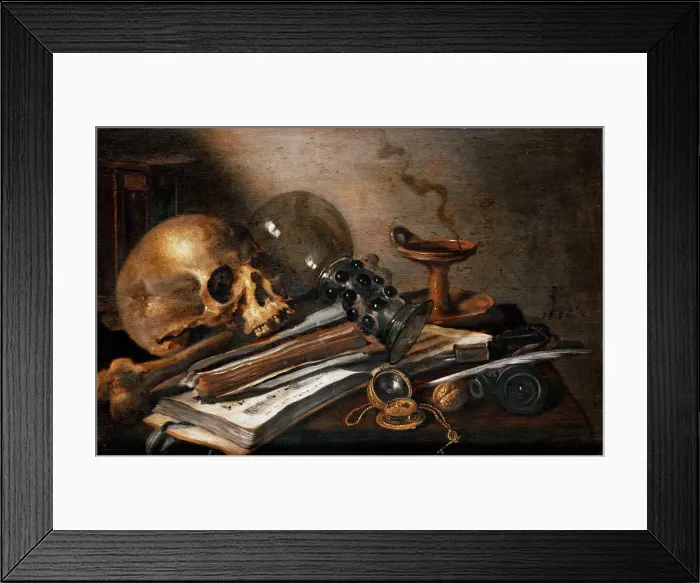 Framed Print : Vanity Still Life Framed Print : Vanity Still Life
