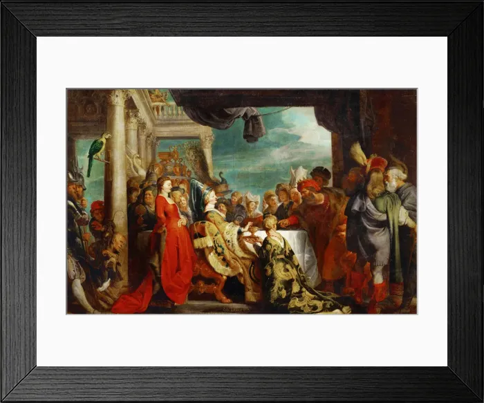 Framed Print : Alboin and Rosamund Framed Print : Alboin and Rosamund