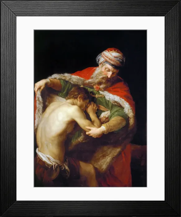 Framed Print : The Parable of the prodigal Son Framed Print : The Parable of the prodigal Son