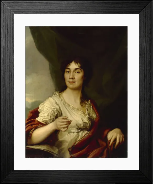 Framed Print : Portrait of Countess Anna Stepanovna Protasova (1745?1826), c. 1800. Artist: Levitsky, Dmitri Grigorievich (1735-1822) Framed Print : Portrait of Countess Anna Stepanovna Protasova (1745?1826), c. 1800. Artist: Levitsky, Dmitri Grigorievich (1735-1822)