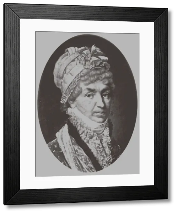 Framed Print : Portrait of Princess Natalya Petrovna Galitzine (1741-1837), 1870. Artist: Lushev, Andrey Mikhaylovich (1822-?) Framed Print : Portrait of Princess Natalya Petrovna Galitzine (1741-1837), 1870. Artist: Lushev, Andrey Mikhaylovich (1822-?)
