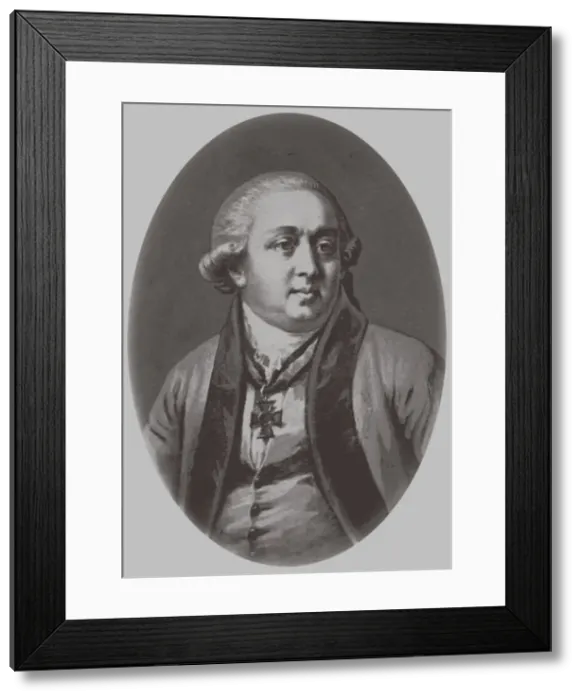 Framed Print : Portrait of the architect Ivan Yegorovich Starov (1745-1808), 1870. Artist: Lushev, Andrey Mikhaylovich (1822-?) Framed Print : Portrait of the architect Ivan Yegorovich Starov (1745-1808), 1870. Artist: Lushev, Andrey Mikhaylovich (1822-?)