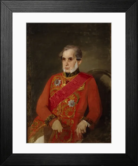 Framed Print : Portrait of Count Alexander Vasilyevich Kochubey (1768-1834), 1860s. Artist: Makarov, Ivan Kosmich (1822-1897) Framed Print : Portrait of Count Alexander Vasilyevich Kochubey (1768-1834), 1860s. Artist: Makarov, Ivan Kosmich (1822-1897)