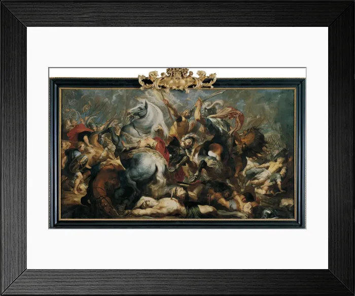 Framed Print : The Death of Decius Mus, 1616-1617 Framed Print : The Death of Decius Mus, 1616-1617
