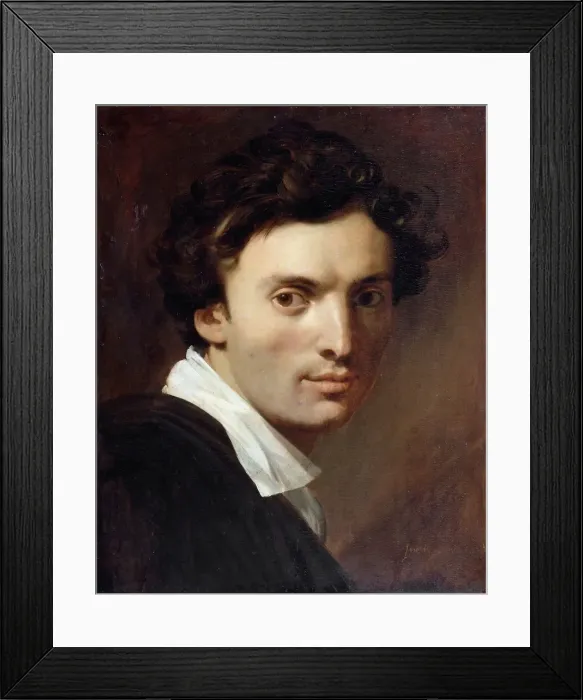 Framed Print : Portrait of Jean-Pierre Cortot, 1815 Framed Print : Portrait of Jean-Pierre Cortot, 1815
