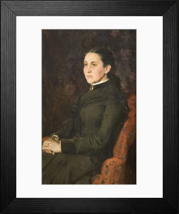 Framed Print : Portrait of Yelizaveta Grigoryevna Mamontova (1847-1908), 1885 Framed Print : Portrait of Yelizaveta Grigoryevna Mamontova (1847-1908), 1885