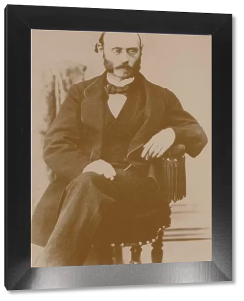 Portrait of the Composer Leon Minkus (1826-1917), ca 1865