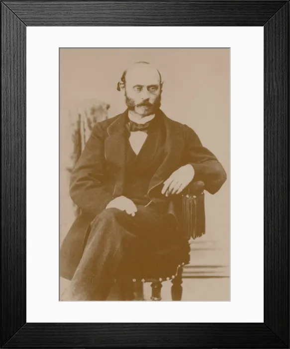 Framed Print : Portrait of the Composer Leon Minkus (1826-1917), ca 1865 Framed Print : Portrait of the Composer Leon Minkus (1826-1917), ca 1865
