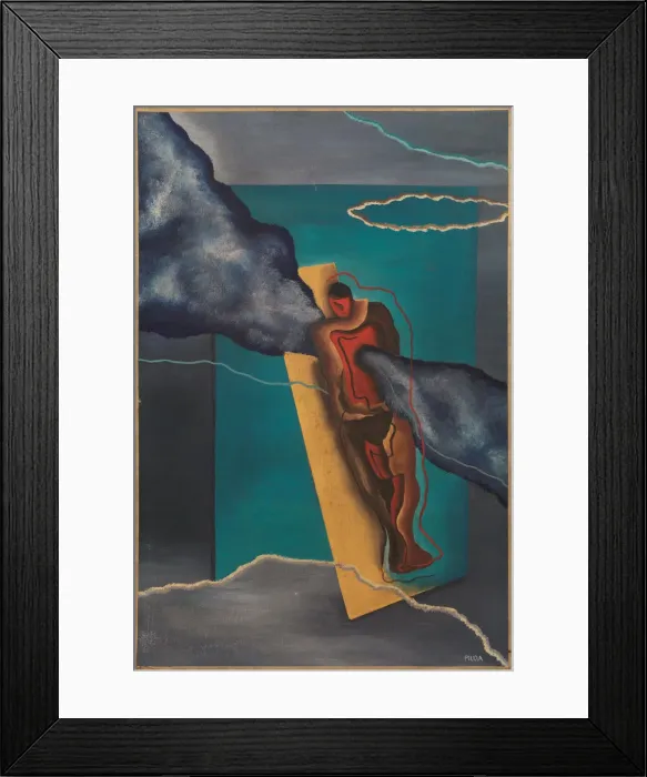 Framed Print : Futurist Composition Framed Print : Futurist Composition
