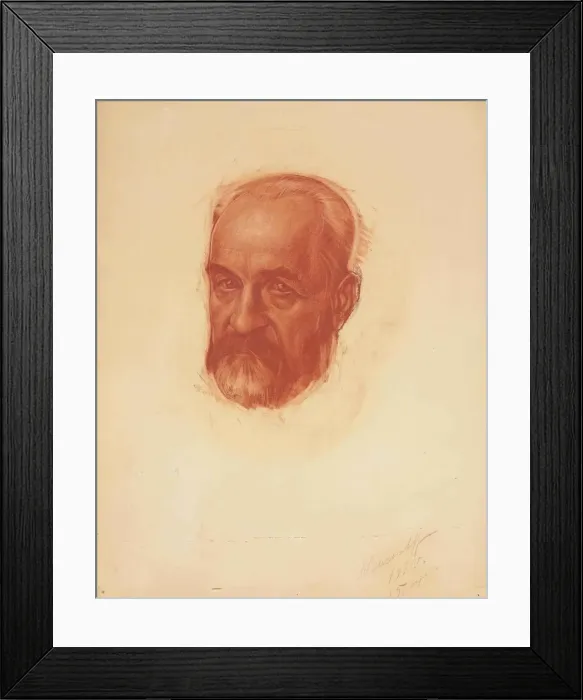 Framed Print : Portrait of Prince Georgy Yevgenyevich Lvov (1861-1925), 1920 Framed Print : Portrait of Prince Georgy Yevgenyevich Lvov (1861-1925), 1920