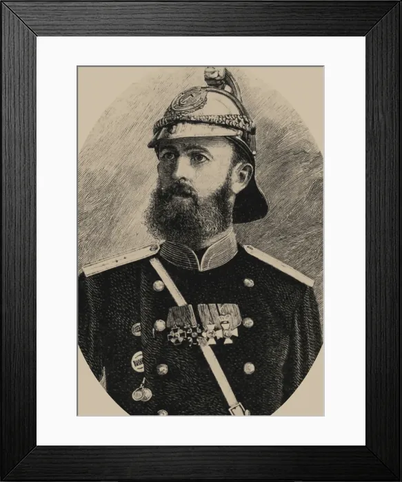 Framed Print : Portrait of Prince Alexander Dmitriyevich Lvov (1863-1922), End of 19th-Early 20th cen Framed Print : Portrait of Prince Alexander Dmitriyevich Lvov (1863-1922), End of 19th-Early 20th cen