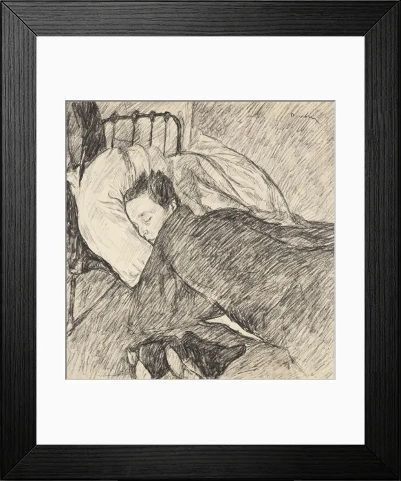 Framed Print : Osip Mandelstam sleeping Framed Print : Osip Mandelstam sleeping