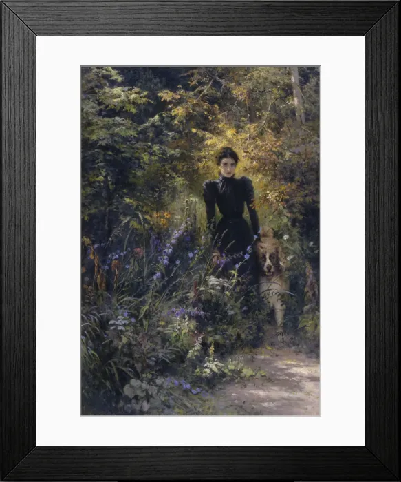 Framed Print : We are deserted, 1899. Artist: Myasoedov, Grigori Grigoryevich (1834-1911) Framed Print : We are deserted, 1899. Artist: Myasoedov, Grigori Grigoryevich (1834-1911)