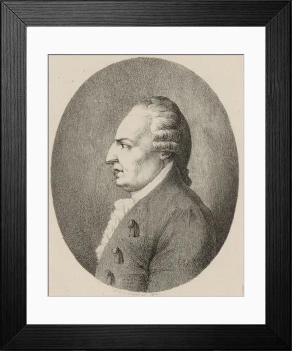 Framed Print : Portrait of Johann Christian Bach (1735-1782), 1816 Framed Print : Portrait of Johann Christian Bach (1735-1782), 1816