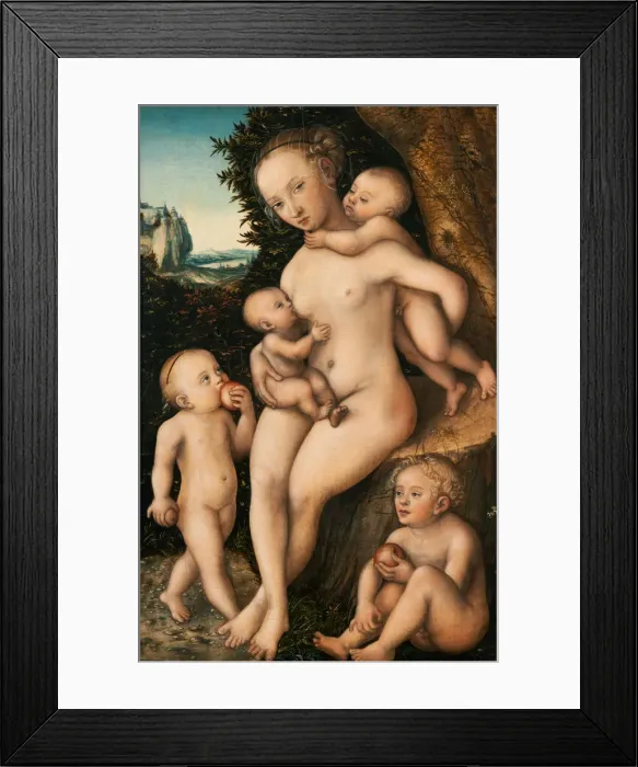 Framed Print : Charity, after 1536 Framed Print : Charity, after 1536
