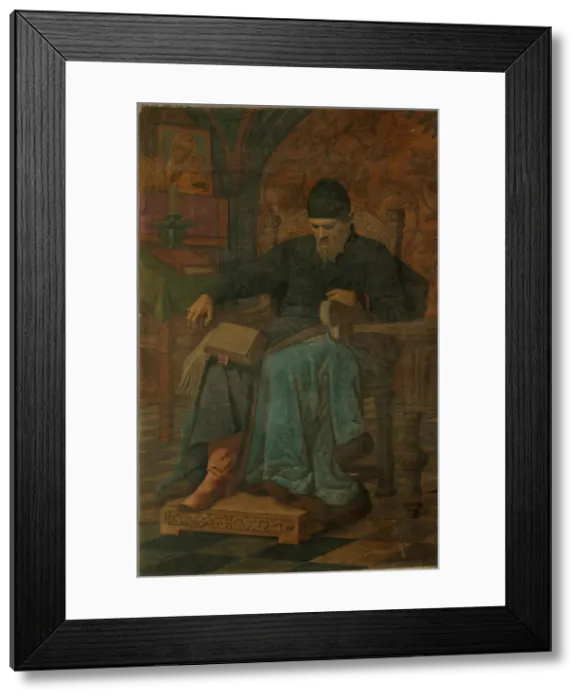 Framed Print : Tsar Ivan IV the Terrible. Artist: Novoskoltsev, Alexander Nikanorovich (1853-1919) Framed Print : Tsar Ivan IV the Terrible. Artist: Novoskoltsev, Alexander Nikanorovich (1853-1919)