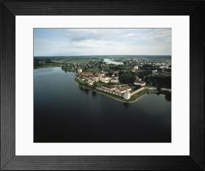 Framed Print : The Dormition Monastery of St. Cyril (The Kirill of White Lake Cloister) in Kirillov, 1633-1666. Artist: Old Russian Architecture Framed Print : The Dormition Monastery of St. Cyril (The Kirill of White Lake Cloister) in Kirillov, 1633-1666. Artist: Old Russian Architecture
