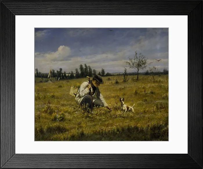 Framed Print : Botanist, 1874. Artist: Perov, Vasili Grigoryevich (1834-1882) Framed Print : Botanist, 1874. Artist: Perov, Vasili Grigoryevich (1834-1882)