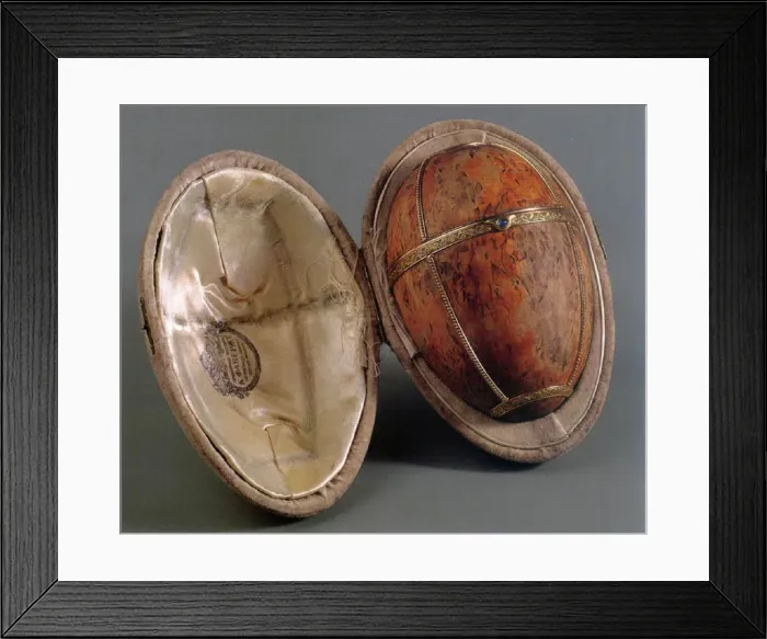 Framed Print : The Birch Egg, 1917. Artist: Pershin, Michail, (Faberge manufacture) (19th century) Framed Print : The Birch Egg, 1917. Artist: Pershin, Michail, (Faberge manufacture) (19th century)