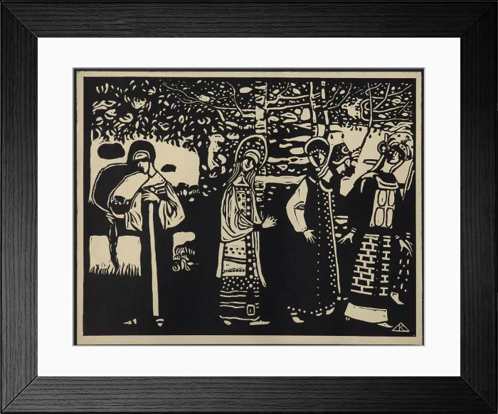 Framed Print : Women in the Woods (Frauen im Wald), 1907 Framed Print : Women in the Woods (Frauen im Wald), 1907